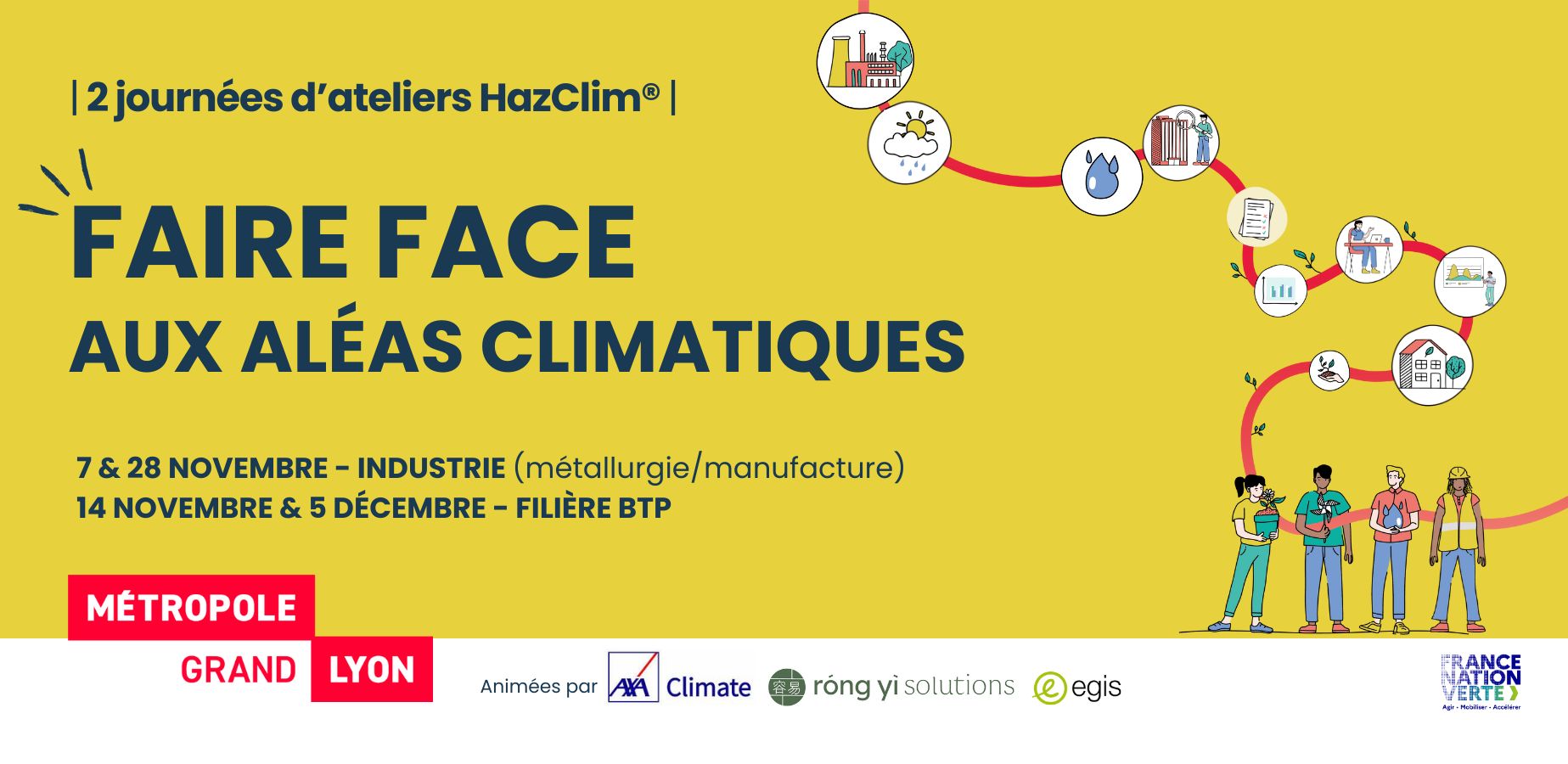 Ateliers d’adaptation aux aléas climatiques pour les entreprises du BTP et de l’industrie