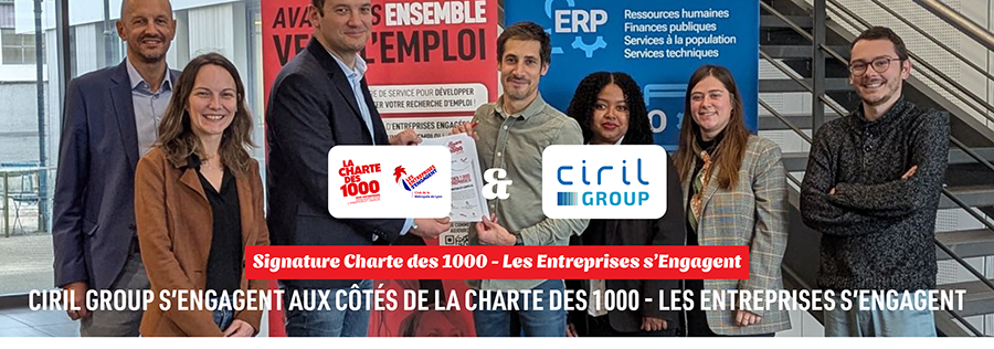 Ciril GROUP : s’engager localement pour un impact durable avec la Charte des 1000