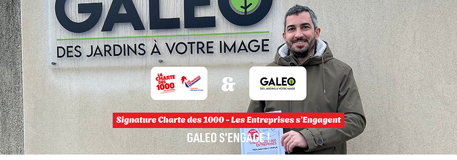 GALEO renouvelle son engagement au sein de la Charte des 1000 – Les Entreprises s’Engagent