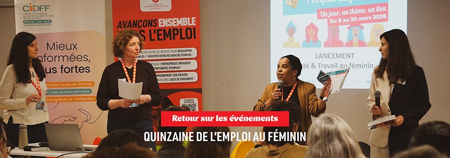 Quinzaine de l’Emploi au Féminin : deux semaines pour ouvrir le champ des possibles