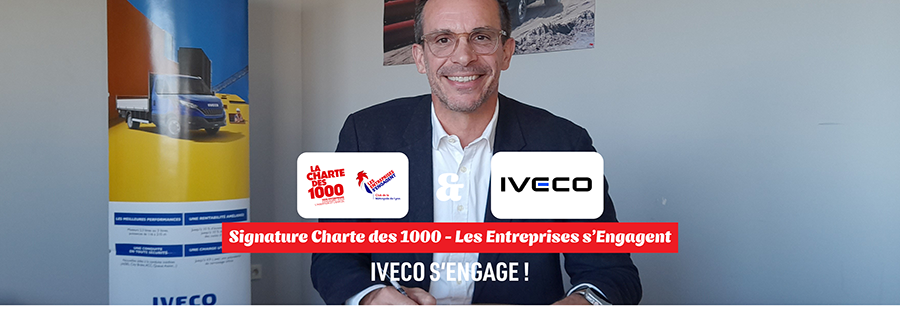 IVECO s’engage avec la Charte des 1000 – Les Entreprises s&rsquo;Engagent pour une entreprise plus inclusive et tournée vers l’emploi