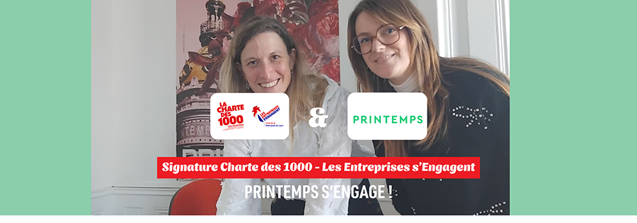 Le Printemps Lyon renouvelle son engagement pour l’inclusion avec la Charte des 1000 – Les Entreprises s’Engagent