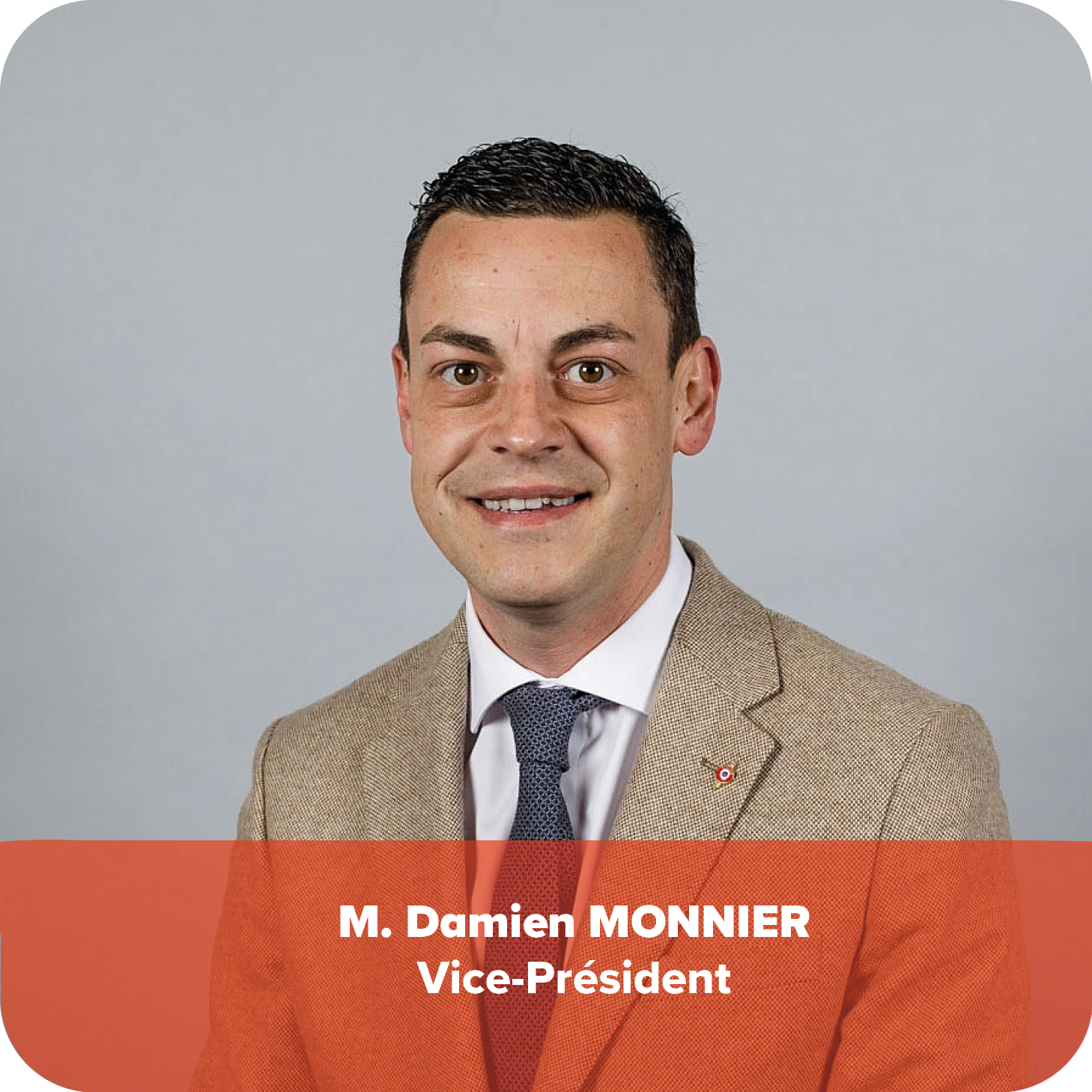 M. Damien MONNIER
Vice-Président