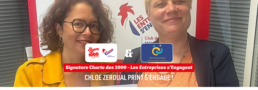Chloé Zeroual Dupuis rejoint la Charte des 1000 pour faire de la formation un levier d’inclusion