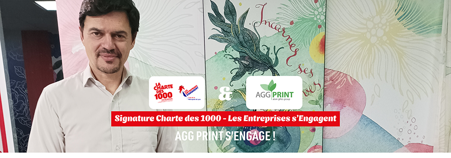 AGG PRINT rejoint la Charte des 1000 – Les Entreprises s’Engagent pour renforcer son engagement en faveur de l’emploi inclusif