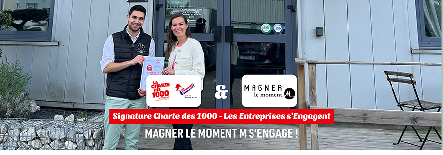 Magner Traiteur renouvelle son engagement avec la Charte des 1000 – Les Entreprises s’Engagent